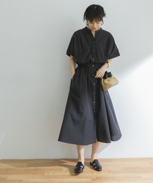 URBAN RESEARCH 「URBAN RESEARCH」 半袖ワンピース 36 ブルー