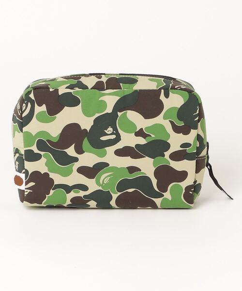 A BATHING APE ポーチ ABC CAMO POUCH メンズ レディース