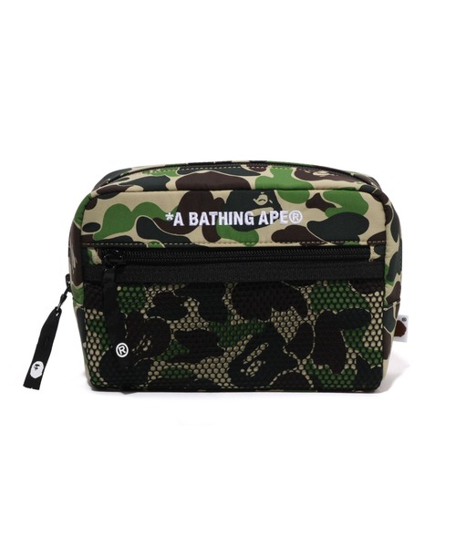 bape ポーチ A BATHING APE ポーチ ABC CAMO POUCH メンズ レディース