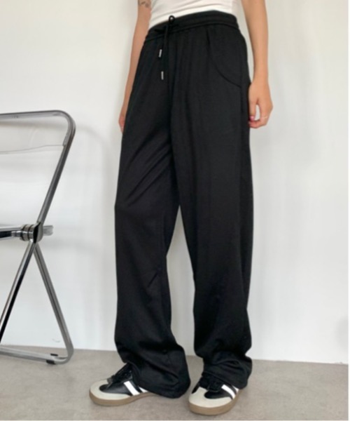 スウェットパンツ ジャージ セミワイドスウェットパンツ