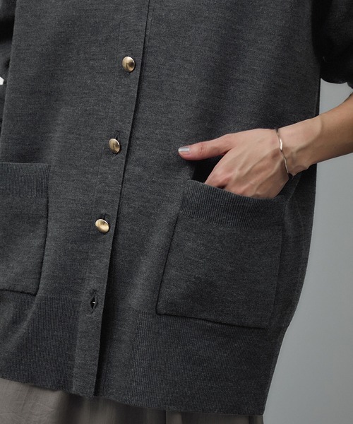 SALON adam et rope'（サロン アダム エ ロペ） カーディガン ウールV