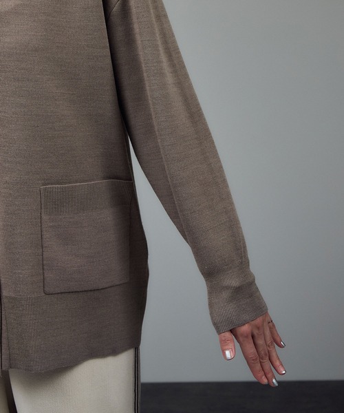 SALON adam et rope'（サロン アダム エ ロペ） カーディガン ウールV