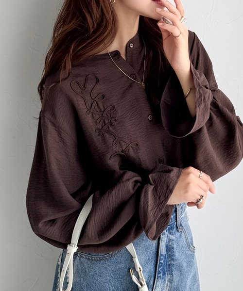 classicalelf ブラウス シャツ ”迎え秋ブラウス”にこれ一択。袖ぽわん