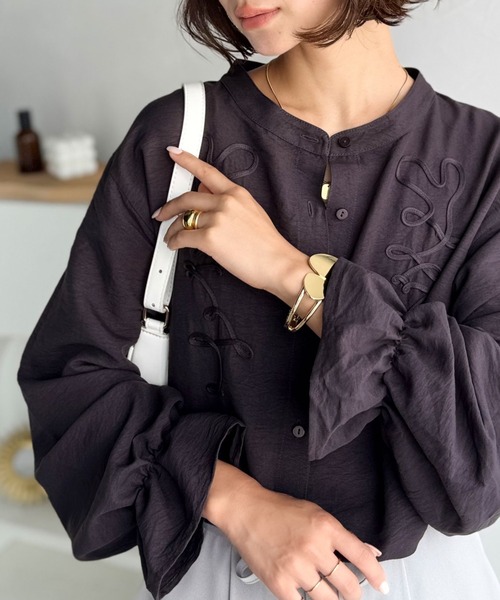 classicalelf（クラシカルエルフ） ブラウス シャツ ”迎え秋ブラウス