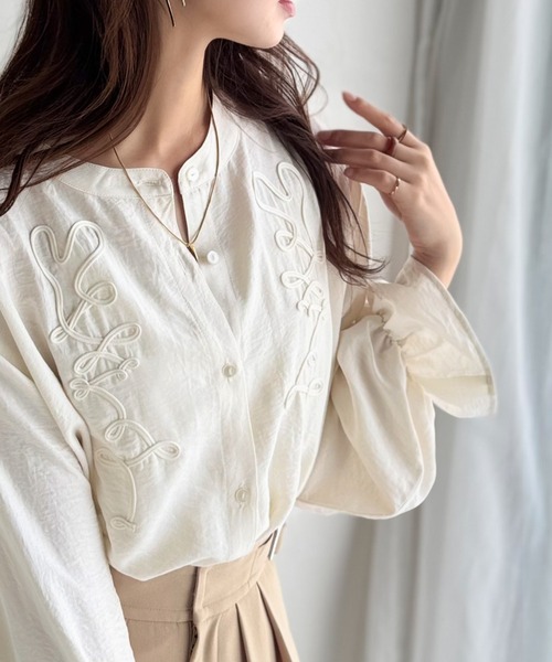 classicalelf（クラシカルエルフ） ブラウス シャツ ”迎え秋ブラウス