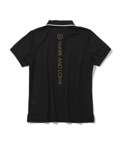 MARK&LONA（マークアンドロナ） ポロシャツ ポロ T-Mark Pattern Polo