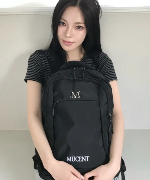 MUCENT ムセントリュック ブラック 黒 MUCENT（ムセント） デイバック リュック 「日本未発売/WEB限定」/大