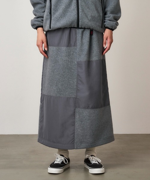 Gramicci（グラミチ） スカート THERMAL FLEECE PATCH SKIRT｜サーマル