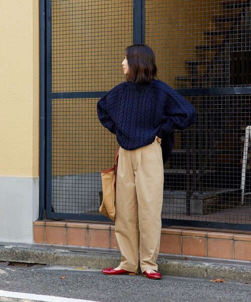 「FREAK'S STORE」 チノパンツ 38 オリーブ レディース