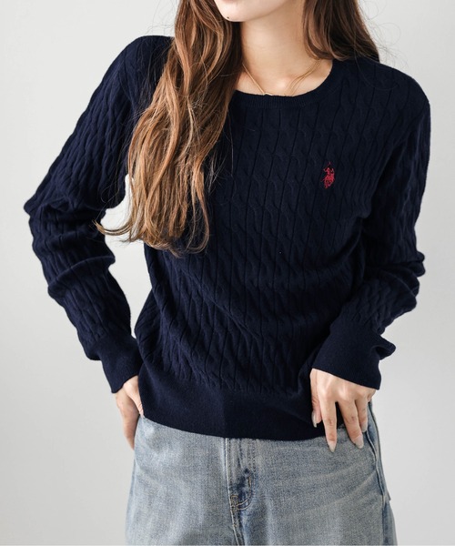U.S. POLO ASSN.（ユーエスポロアッスン） ニット セーター POLOワン
