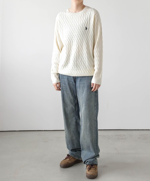 U.S. POLO ASSN.（ユーエスポロアッスン） ニット セーター POLOワン