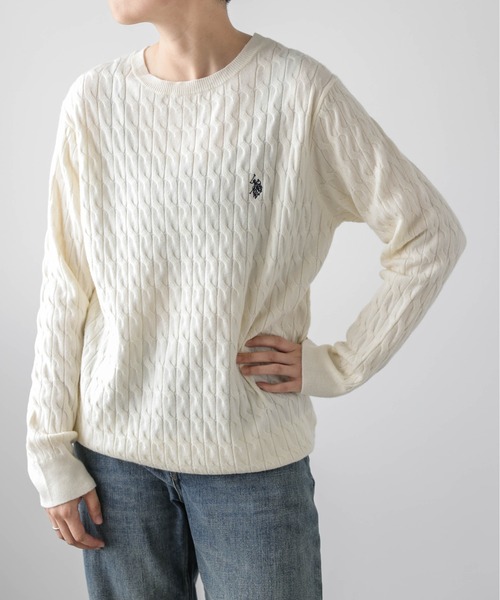 U.S. POLO ASSN.（ユーエスポロアッスン） ニット セーター POLOワン