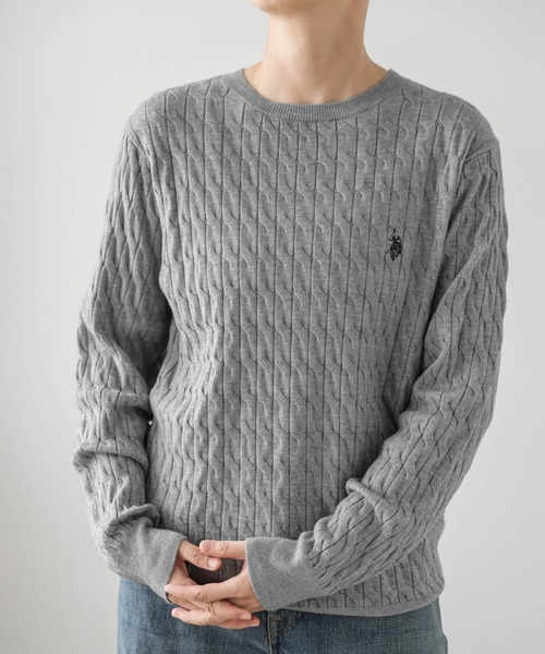 U.S. POLO ASSN.（ユーエスポロアッスン） ニット セーター POLOワン