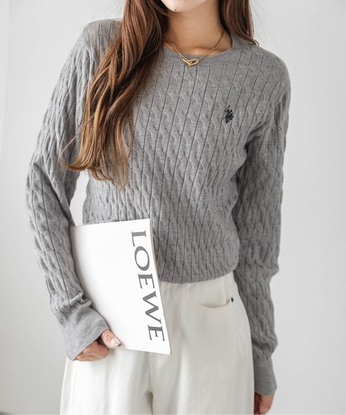 U.S. POLO ASSN.（ユーエスポロアッスン） ニット セーター POLOワン