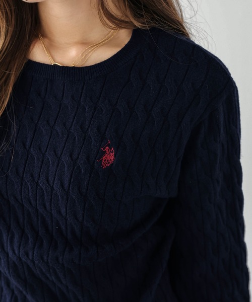 U.S. POLO ASSN.（ユーエスポロアッスン） ニット セーター POLOワン