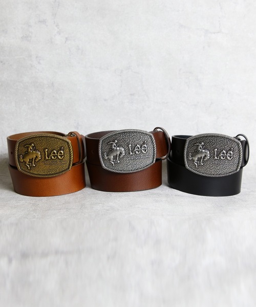 Lee（リー） ベルト Lee 40mm レザートップバックルベルト メンズ