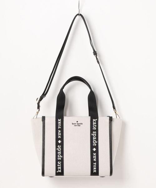 kate spade new york」 2WAYバッグ ONESIZE ベージュ レディース