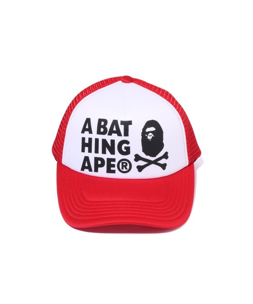 A BATHING APE（アベイシングエイプ） キャップ 帽子 APE CROSSBONE