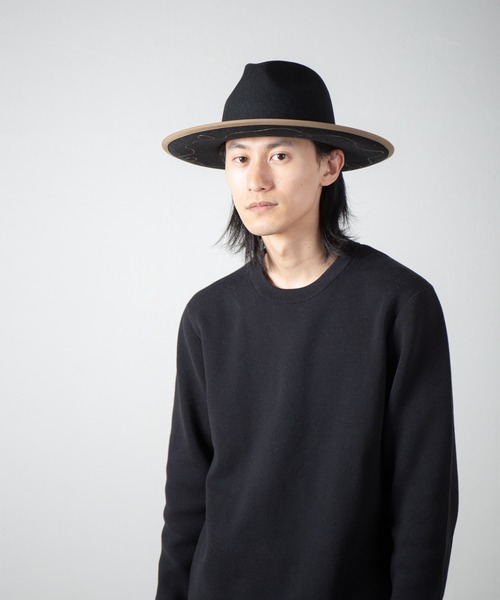 INDIETRO ASSOCIATION 帽子 ハット Long Brim Hat / ロングブリム INDIETRO ASSOCIATION 帽子 ハット Long Brim Hat / ロングブリム