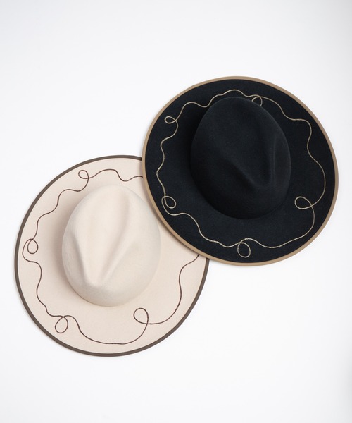 INDIETRO ASSOCIATION 帽子 ハット Long Brim Hat / ロングブリム