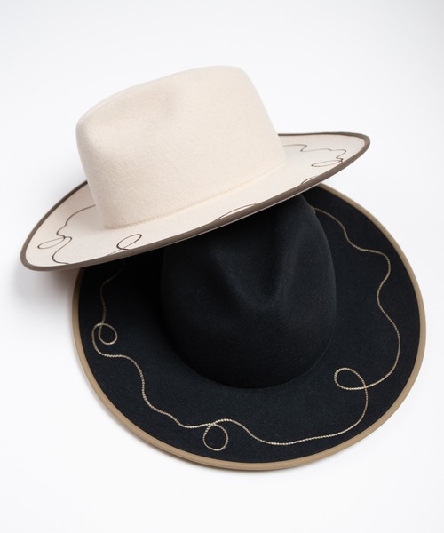 INDIETRO ASSOCIATION 帽子 ハット Long Brim Hat / ロングブリム