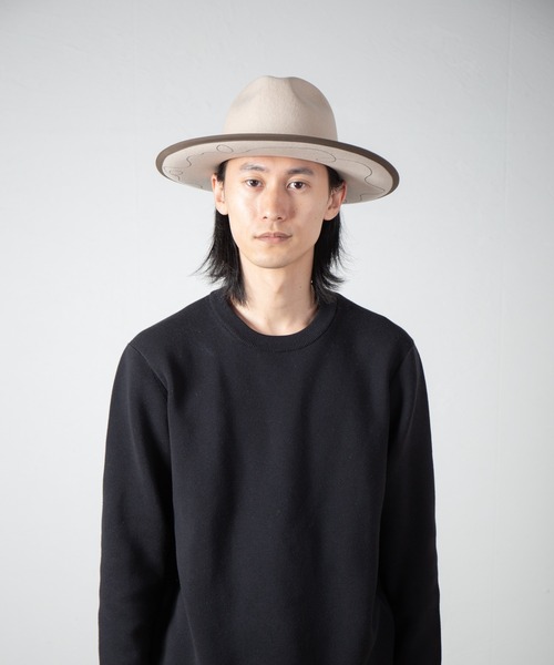 INDIETRO ASSOCIATION 帽子 ハット Long Brim Hat / ロングブリム