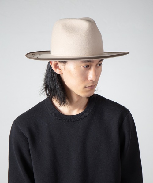 INDIETRO ASSOCIATION 帽子 ハット Long Brim Hat / ロングブリム