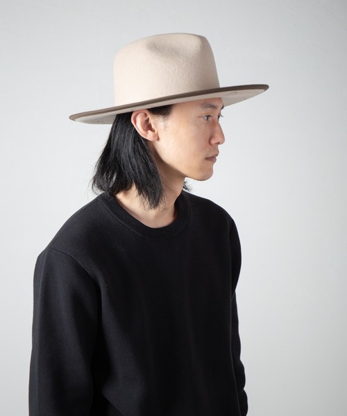INDIETRO ASSOCIATION 帽子 ハット Long Brim Hat / ロングブリム