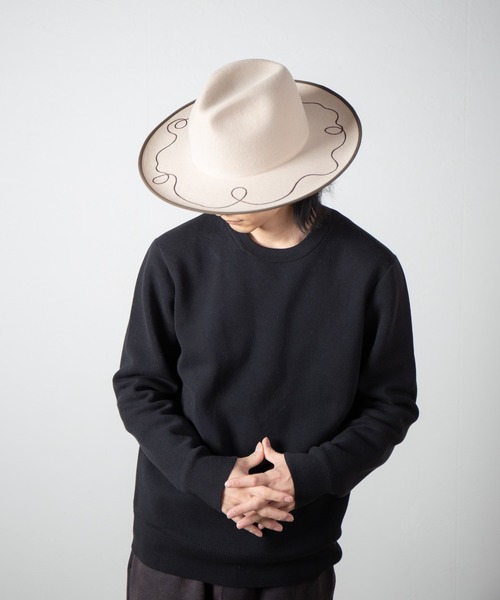 INDIETRO ASSOCIATION 帽子 ハット Long Brim Hat / ロングブリム