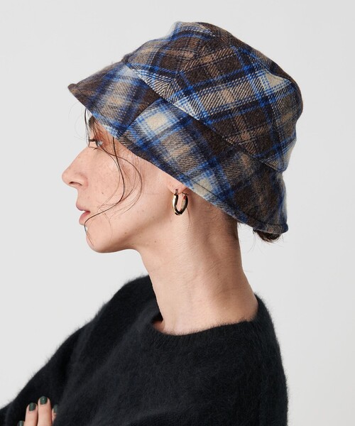 Revis. 帽子 ハット 「一部別注」「Revis.」チェック バケットハット