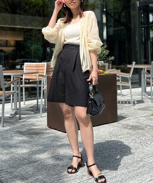 「Chez toi」 ジップアップブルゾン FREE ブラック レディース_画像9