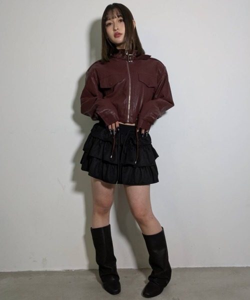 90s 本革 レザージャケット 短丈 ショート丈 y2k ロック ウエスタン KOM（ドットコム） レザージャケット ライダース A'GEM/9 × 「.KOM