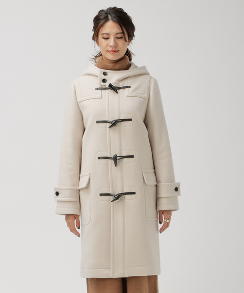 BABYLONE（バビロン） ダッフルコート 36 オフホワイト レディース