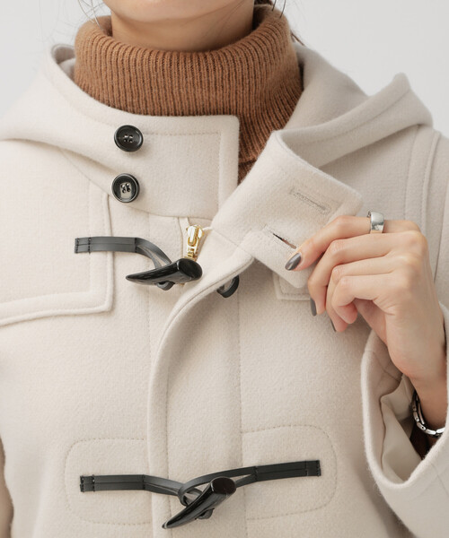 BABYLONE（バビロン） ダッフルコート 36 オフホワイト レディース