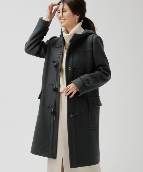 BABYLONE（バビロン） ダッフルコート 36 オフホワイト レディース