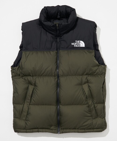 THE NORTH FACE ダウンベスト L ブラック/オリーブ THE NORTH FACE（ザ ノースフェイス） ダウンベスト LARGE オリーブ