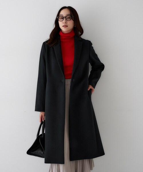 UNTITLED コート チェスターコート 「スタイリッシュ/オンオフ兼用