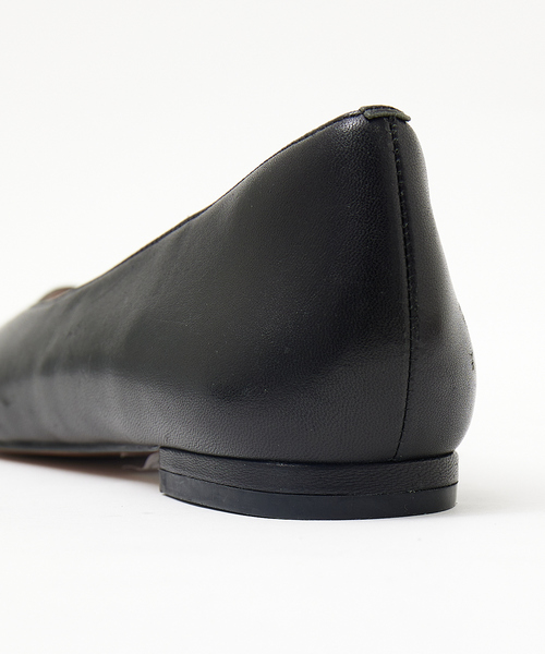 「PICHE ABAHOUSE」 フラットパンプス 35 グレイッシュベージュ レディース_画像8