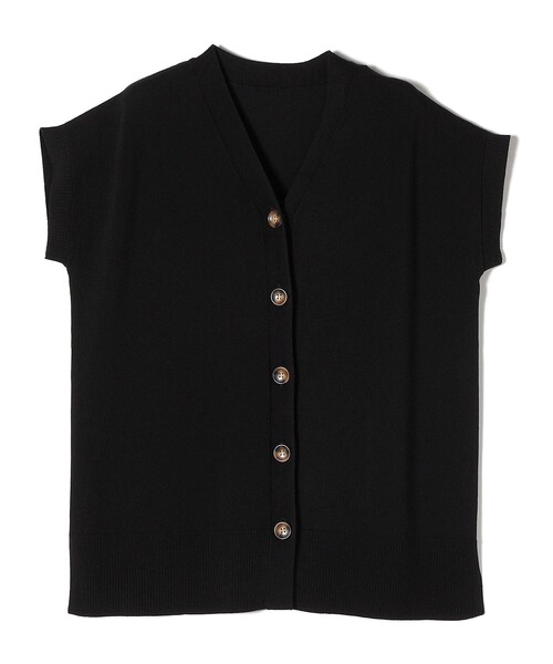 「SHIPS Colors」 半袖ニット ONE SIZE ブラウン レディース_画像3