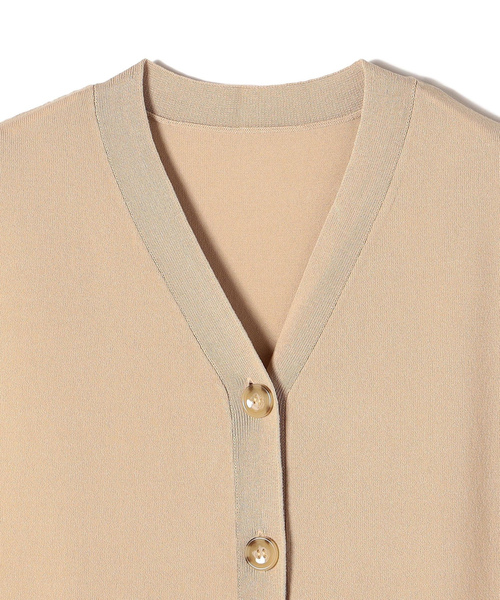 「SHIPS Colors」 半袖ニット ONE SIZE ブラウン レディース_画像7