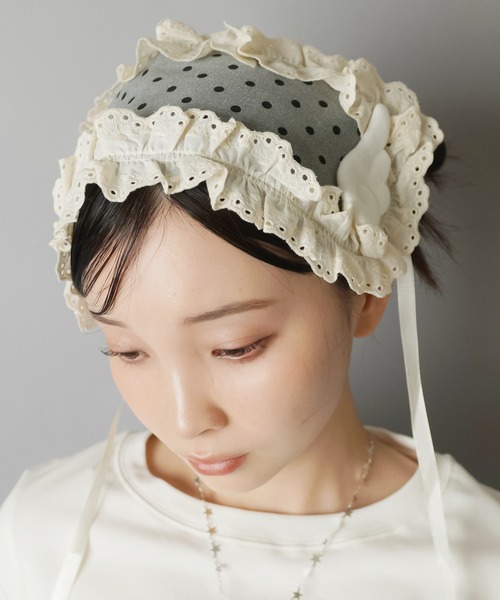 SPINNS（スピンズ） ドットヘッドドレス/羽根 : ZOZOTOWN Yahoo!店