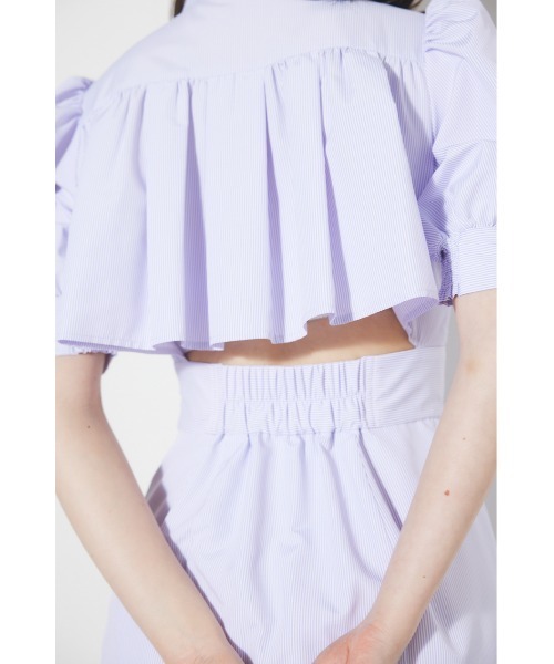 「rienda」 半袖ワンピース MEDIUM ピンク レディース_画像2