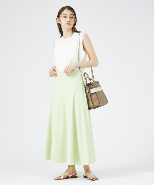 「PICHE ABAHOUSE」 フラットサンダル 36 ブラック レディース_画像3