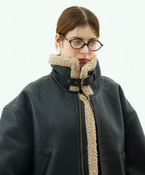 MUCENT（ムセント） ムートンコート ボアコート レディース メンズ