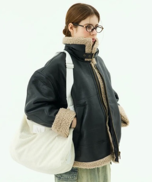 MUCENT（ムセント） ムートンコート ボアコート 「日本未発売/WEB限定