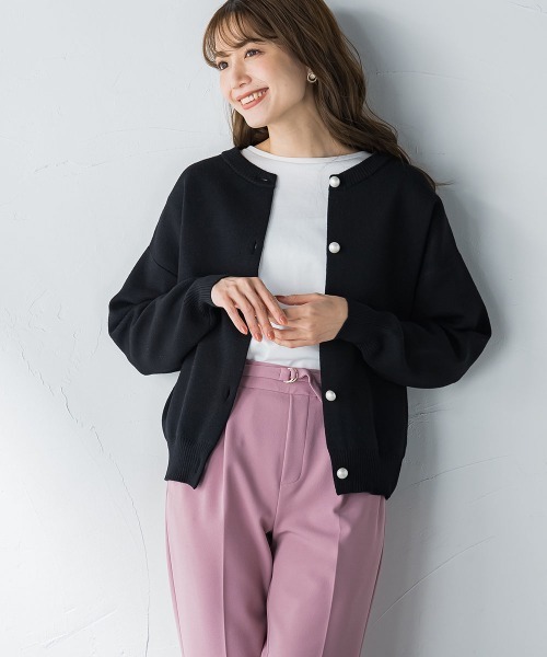 「ketty」 ニットカーディガン M ブルー レディース_画像9