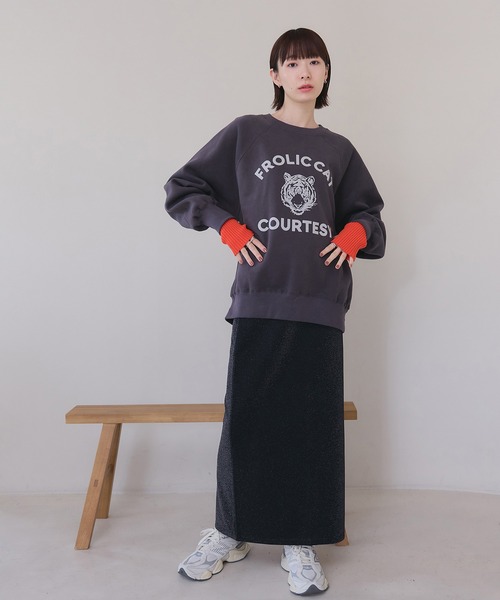 「meilmada」 タートルネックニット FREE グレー レディース_画像2