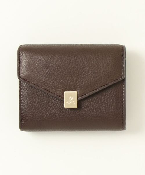 新品　agnès b VOYAGE FEMME miyuki ミニウォレット 茶 agnes b.（アニエスベー） 財布 FREE ブラウン レディース : ZOZOTOWN