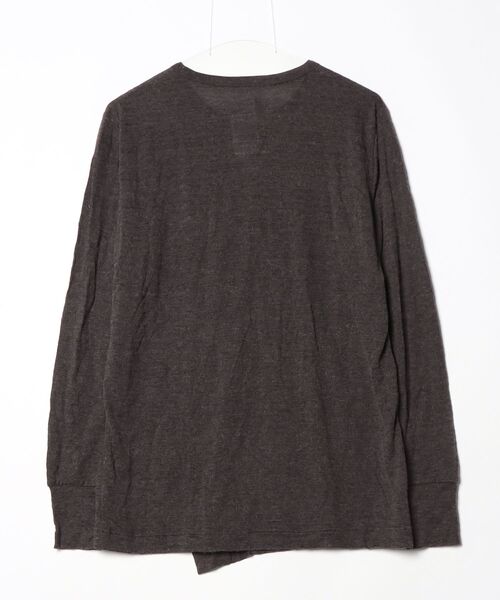 「SHAREEF」 長袖Tシャツ 2 グレー メンズ_画像2