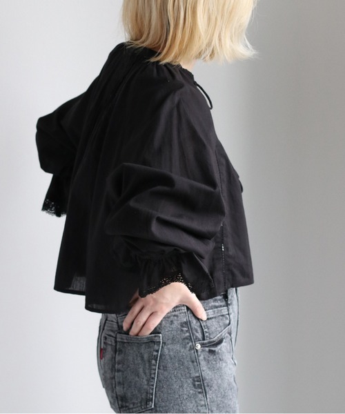 「cepo」 長袖ブラウス M オフホワイト レディース_画像3